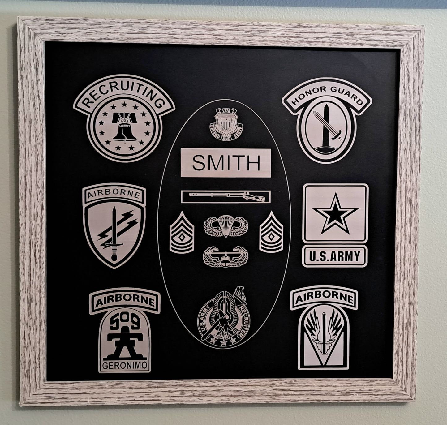 Metal Shadow Board (Laser Engraved)