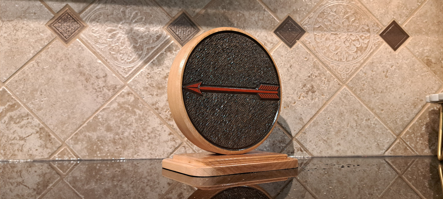 Asymmetric Warfare Group Desk Carving / PCS / Retirement Gift