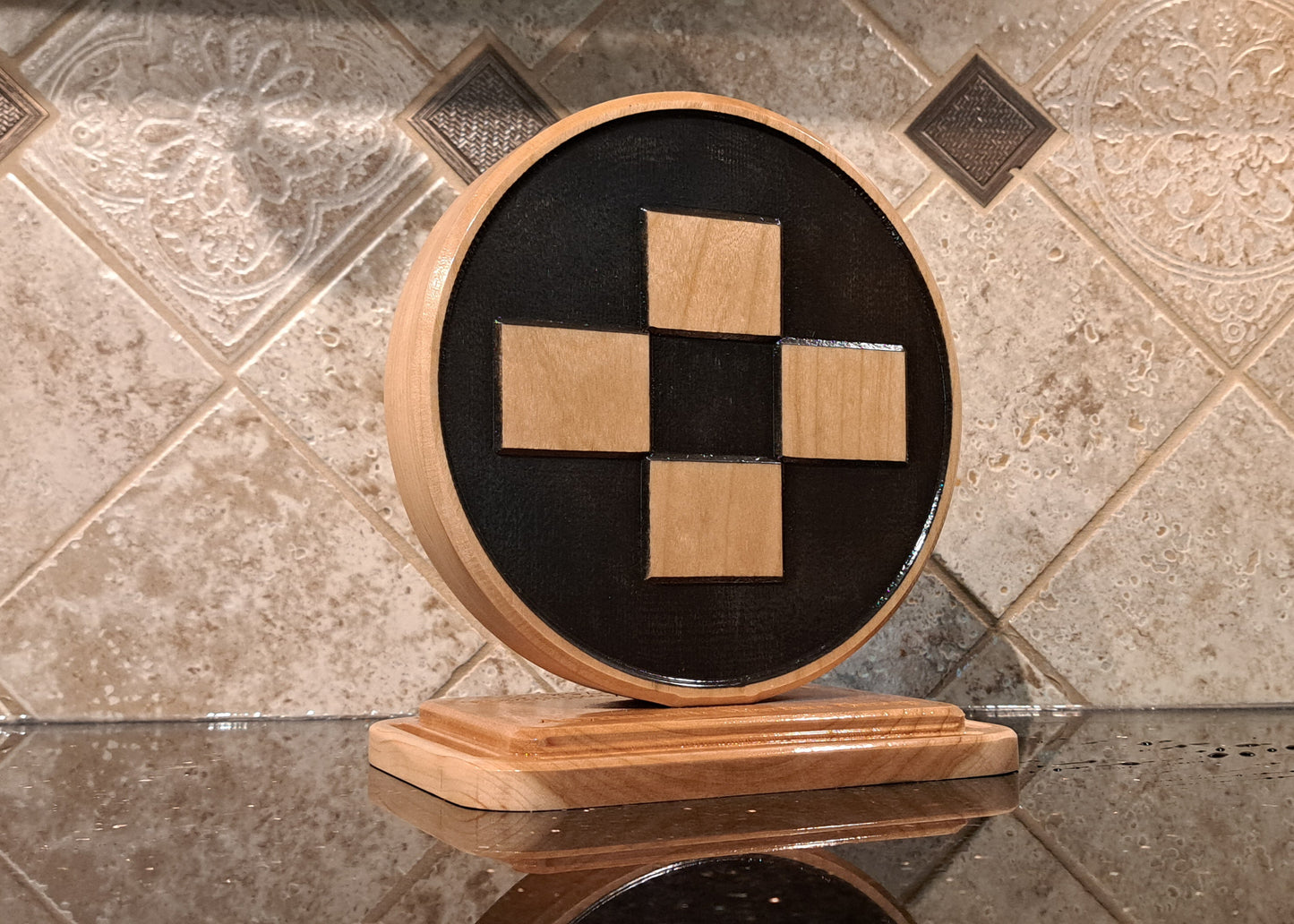 Asymmetric Warfare Group Desk Carving / PCS / Retirement Gift