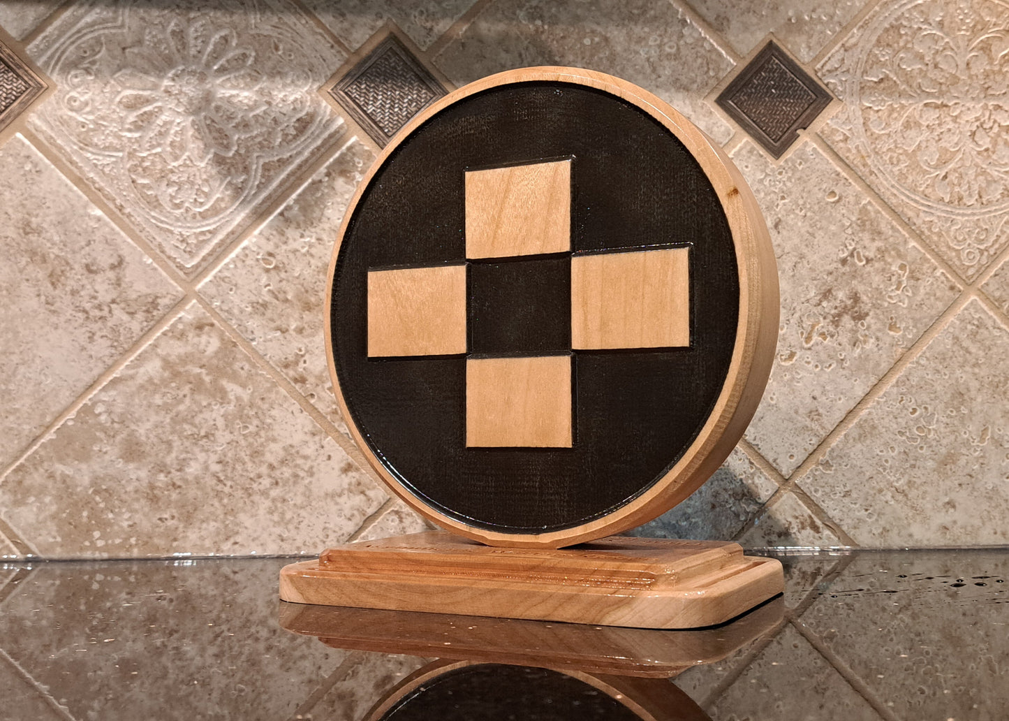 Asymmetric Warfare Group Desk Carving / PCS / Retirement Gift