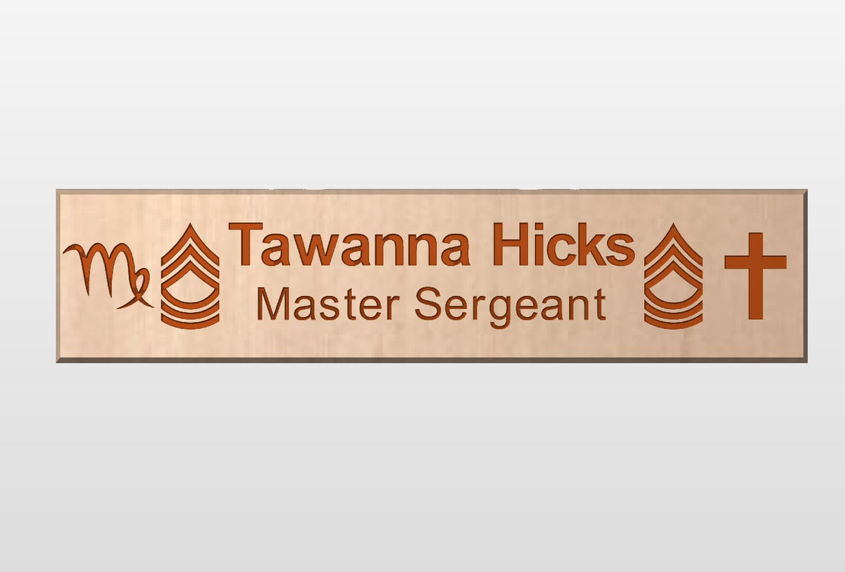 Custom Name Plate